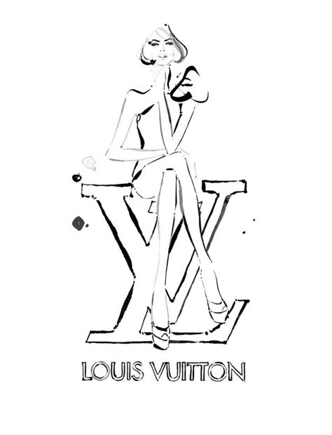 louis vuitton draws|elegant Louis Vuitton drawings.